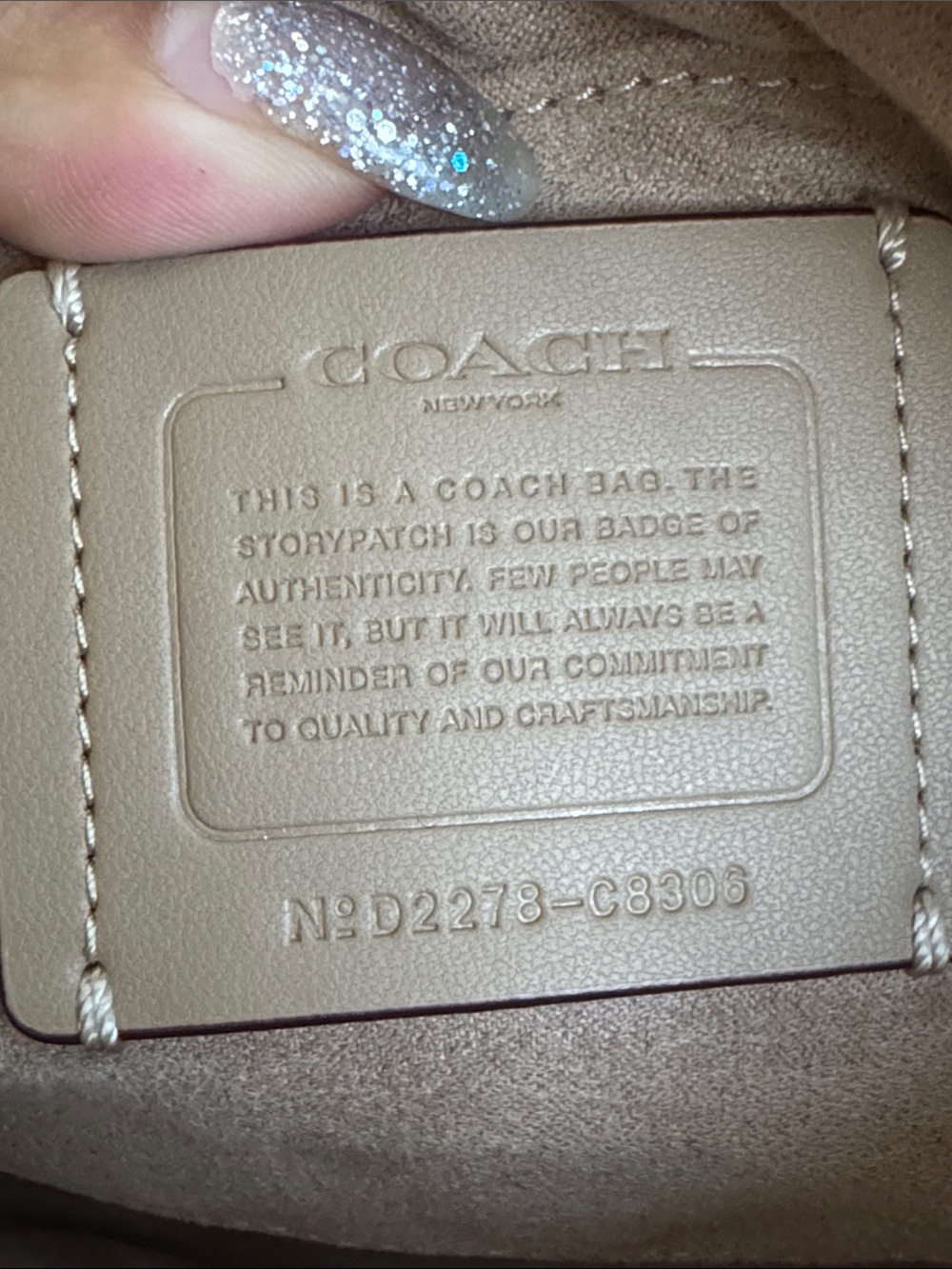 Coach Lonnie Baguette crossbody - Picture 3 of 16
